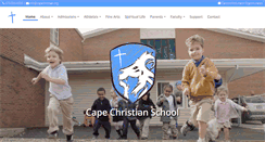 Desktop Screenshot of capechristian.org